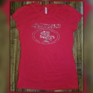 🏈 SF 49ers T-Shirt for Juniors / Women